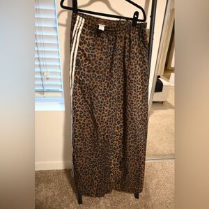 Adidas Brown and Black Patterned Pants